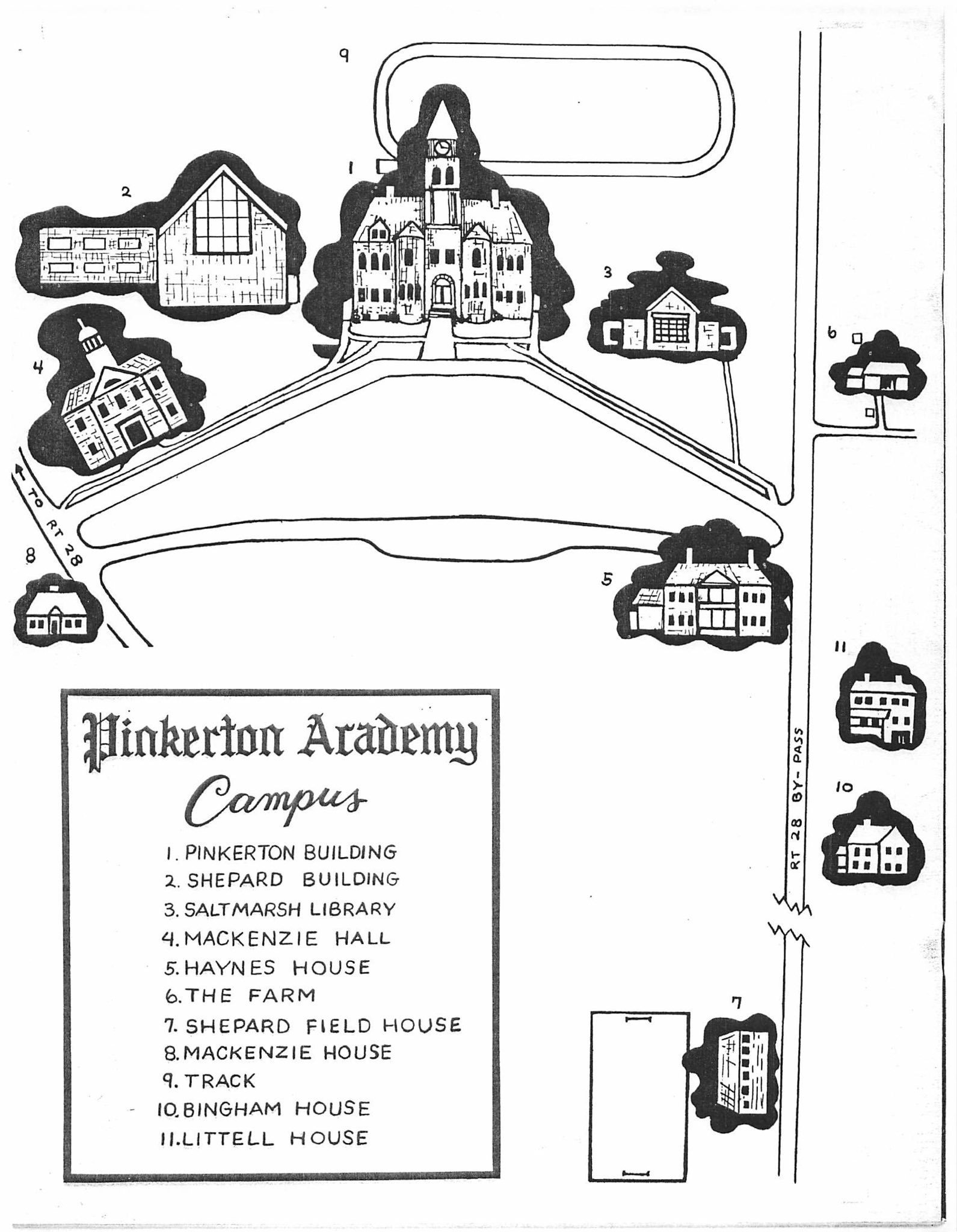 Pinkerton Academy Campus Map Pinkerton Academy On Twitter: "Check Out This Campus Map From 1968!  #Throwbackthursday #Togetherwearepinkerton Https://T.co/Keprcuizhs" /  Twitter