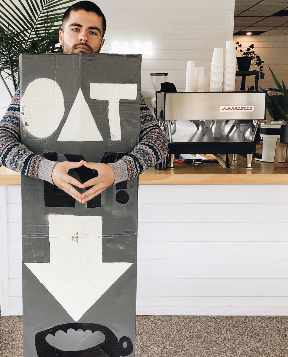 Halloween. <a href="/oatly/">Oatly</a> @OatlyUS #GolfParkCoffee