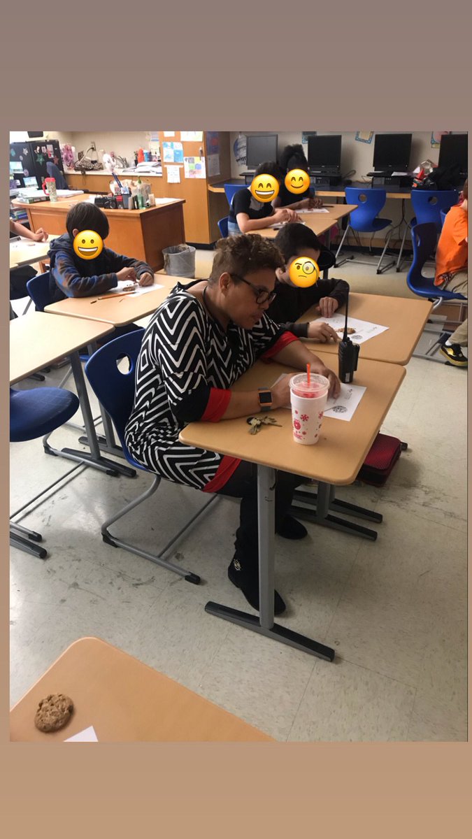 LisaBianco74's tweet photo. Principal Diakite came on our chocolate chip cookie 🍪 “archaeological dig” today! 🔎 #learningisfun #socialstudies #observing #excavatingartifacts #collectingdata #learningnewvocab #thinklikeanarchaeologist @NathanBishop_MS @MSzone_PPSD @pvdschools https://t.co/5UZBPHgGU5