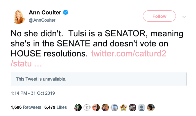 13WJM's tweet photo. Speaking of #freakingmorons. Coulter's bad enough, but note the number of "likes" and RTs. 🙄🙄 #MAGAMorons #TrumpDipshits https://t.co/AwdVgw0UN1
