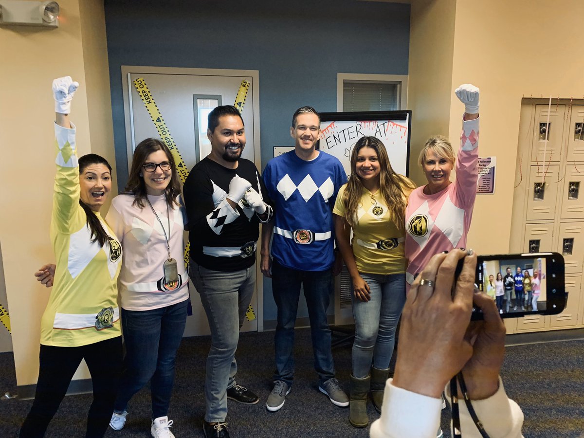 AIChameleons's tweet photo. It’s Morphin’ Time! #innovationnation #hsoihalloween #whyihsoi https://t.co/2aa9YmBeIR
