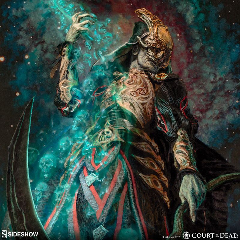 collectsideshow's tweet photo. In the #Death Ascending Fine Art Print, artist #DaveSeeley perfectly captures the grim expression of the #Alltaker as he looks upon his @CourtoftheDead. This #LimitedEdition of 150 will go up for pre-order on Nov 8th.
Enter for a chance to win one at https://t.co/BvVq9GYgtj! https://t.co/jAnYz45dOF