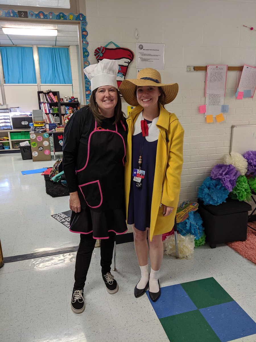 Madeline and a baker. Happy Halloween!! <a href="/fainrockets/">Fain Elementary</a> <a href="/mrsleverenz/">Morgan Leverenz</a>