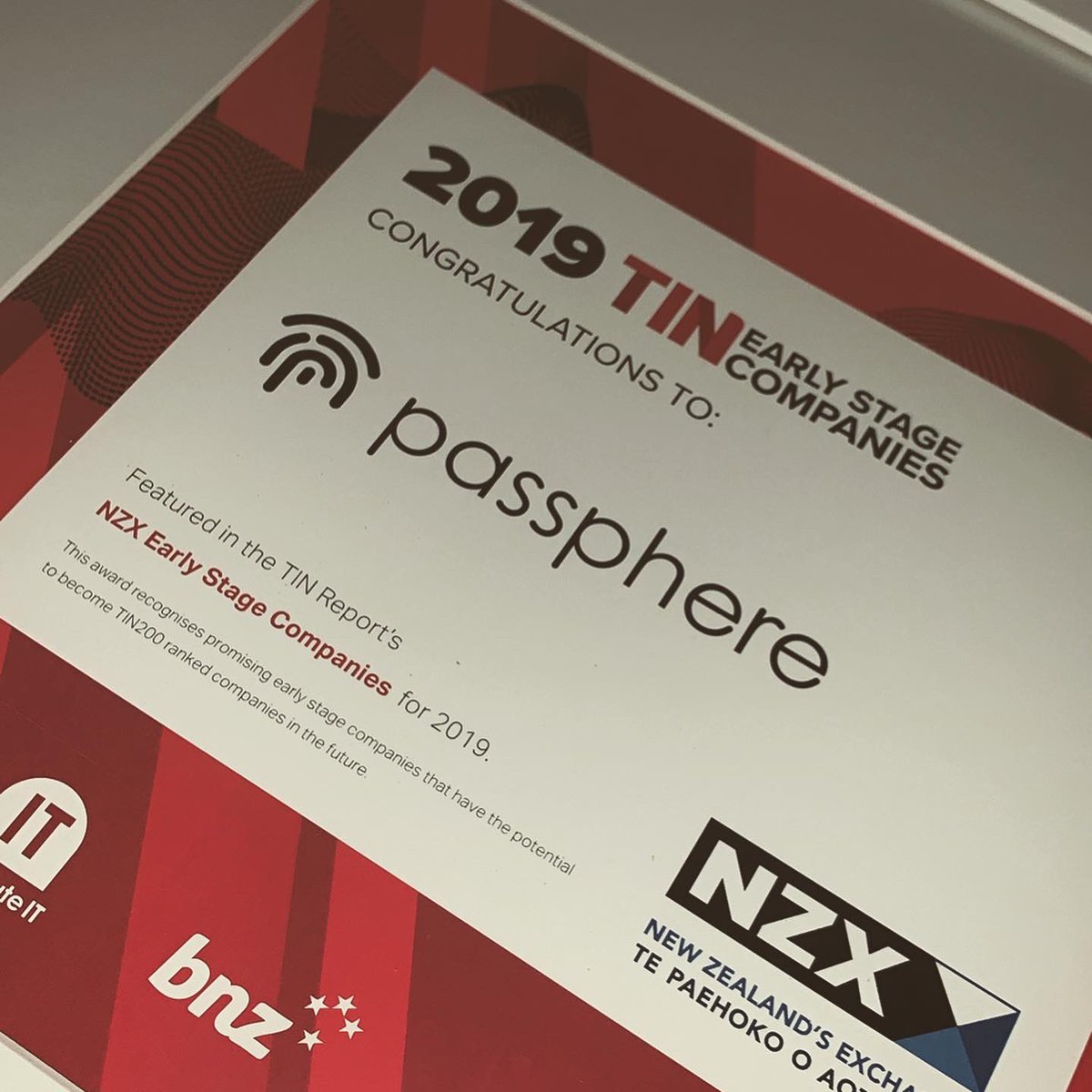 An honor to be recognized as one of 2019’s TIN Report Early Stage Companies. Thank you to Greg Shanahan and the team, you’re making an incredible impact in our ecosystem. Our teams have worked so hard over the last year, here’s to you 💥💥