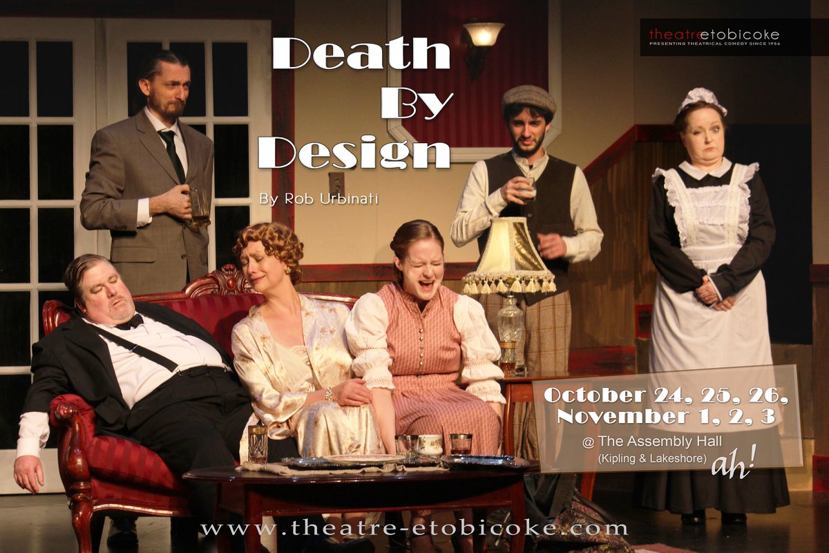 Last Chance for "Death By Design!" Join us at The Assembly Hall this weekend for our last three shows! - mailchi.mp/8ead8dae36a1/d…