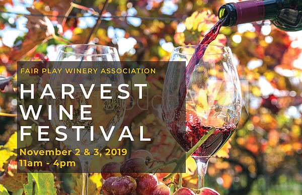 VisitElDorado's tweet image. Don't miss this celebration of the 2019 Harvest at over 20 wineries with wine, food, music, and the full autumn beauty of Fair Play! ow.ly/WMkI30pNjKb