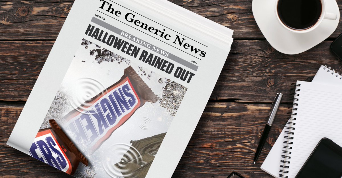 Not going out tonight? More <a href="/SNICKERS/">SNICKERS</a> for you. #HappyHalloween