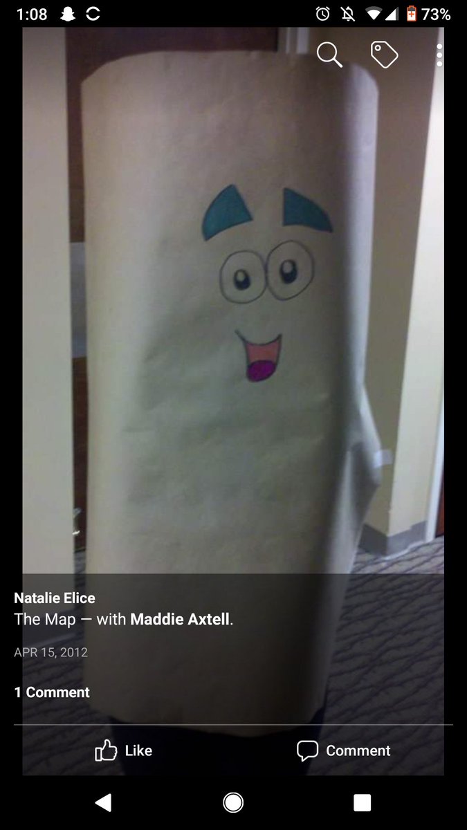 MSJPodcast's tweet photo. Maddie went as the map for Halloween one year. What was your favorite costume? https://t.co/jcj9BMrTNf