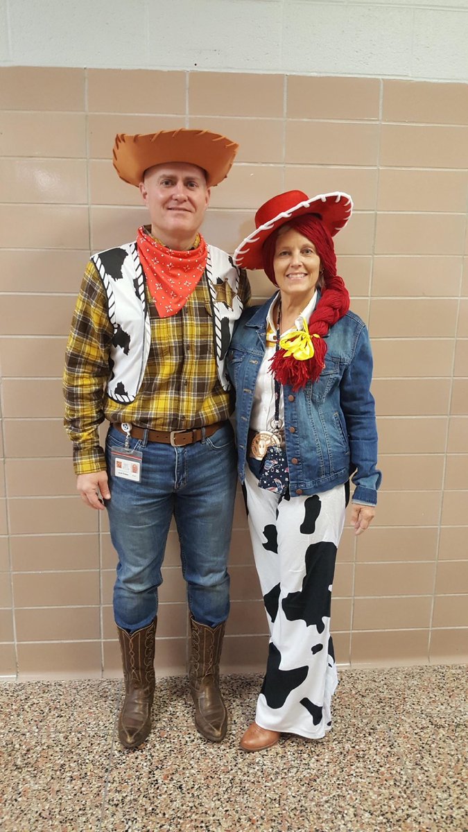 Happy Halloween from Woody and Jessie!!