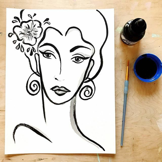 ModernBloom's tweet photo. One more #blackandwhiteart post for #inktober2019! This lady looks like she belongs in pictures... 🎬 Maybe she’s a screen siren from the 40’s??
.
.
.
.
#inktober #minimaliststyle #carveouttimeforart #happyart #creativityfound #womenwhodraw #figurativ… https://t.co/MyOtQClZC0 https://t.co/JiWbMxmaWa