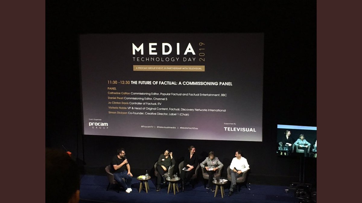 Hawkswood_Films's tweet photo. Super day attending seminars at #Televisual and #Procam #mediatechday in London https://t.co/urzWsZuRpG