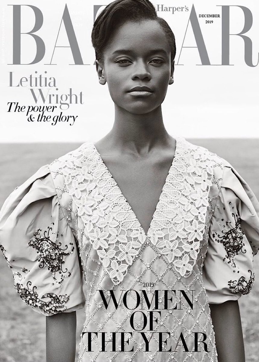 chadwickboseman's tweet image. Sis out here killing it. Happy birthday @LetitiaWright 🖤 #BlackPantherFam