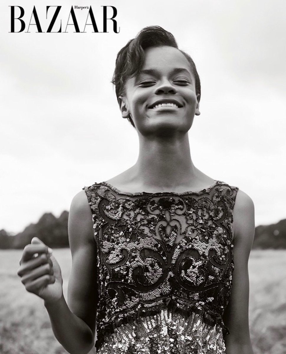 chadwickboseman's tweet image. Sis out here killing it. Happy birthday @LetitiaWright 🖤 #BlackPantherFam