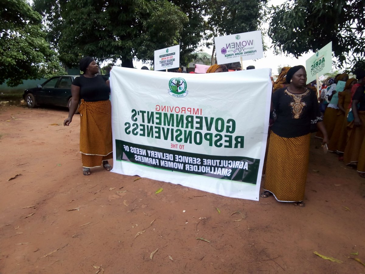 affiku_anthony's tweet photo. #womenfarmersdemand
#swofon 
#openbudget 
#agriculture 
#farming
#farmersdecide19 
#farmersfeedtheworld 
#women 
#womeninfarming 
#womeninfarmingenterprises 
#womeninpolitics 
#feedingnaija 
#australianhighcommissionnigeria 
#directaidprogram 
#actionaidnigeria 
#gimac31 https://t.co/8XDUrG6C0C