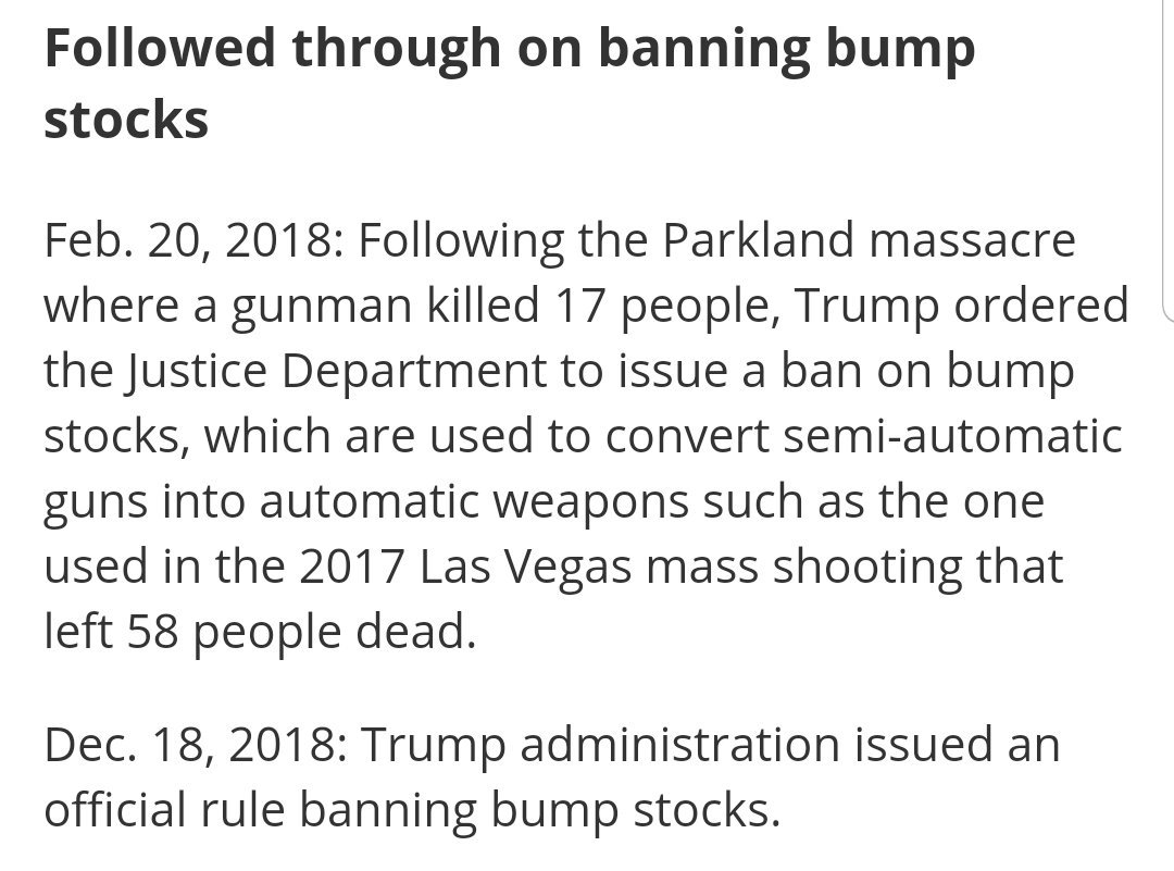 And bump stock bans. Which you may think "isnt a big deal" but libertarians oppose ANY and ALL restrictions on firearms ownership. ANY. AND. ALL.