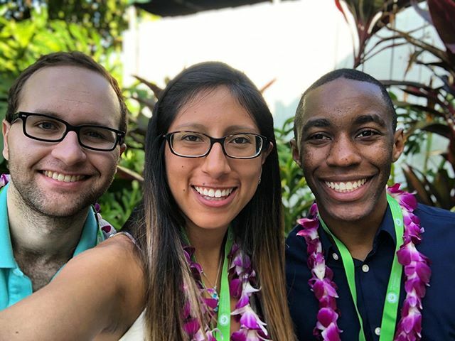 HowWeScience's tweet photo. Just a few of us at the SACNAS conference in Honolulu HI. Canโt wait to see what it has to offer
#SACNAS #2019SACNAS #conference #honolulu #hawaii #science #howwescience #twitter https://t.co/MDioHHgEB9 https://t.co/cAJGOMyA0z