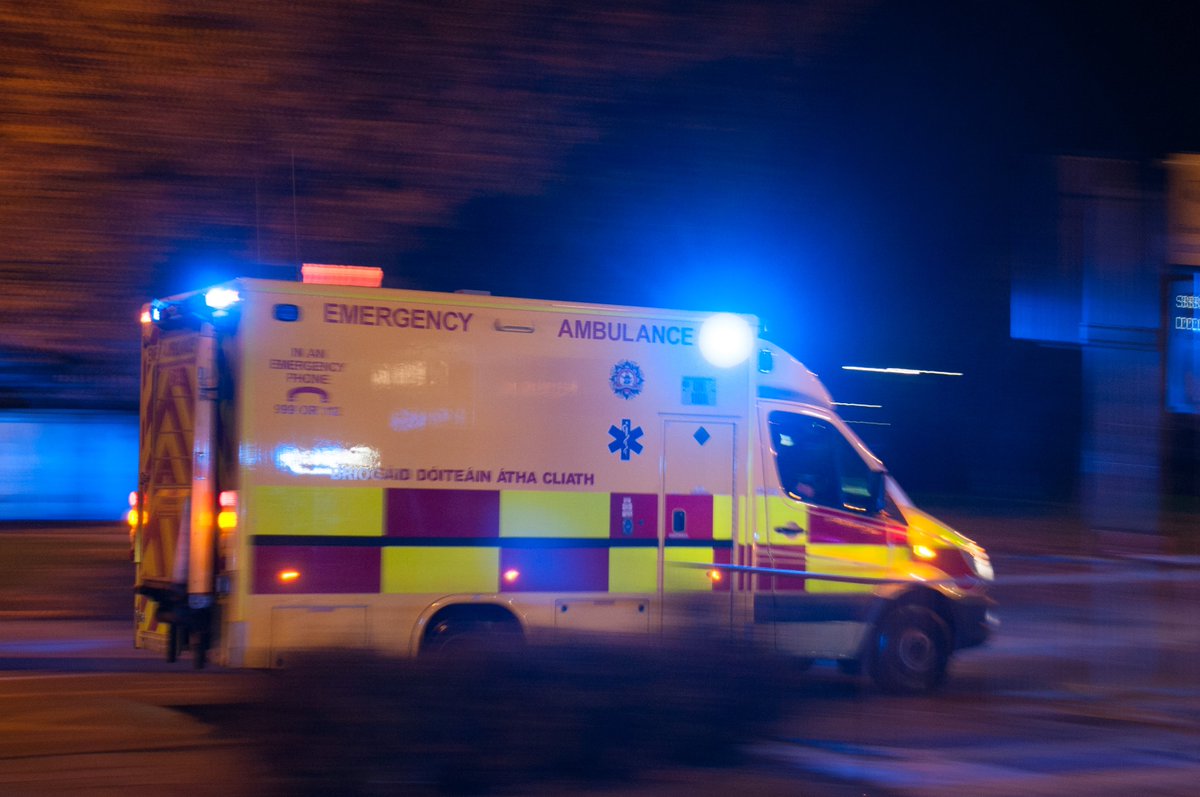 DubFireBrigade's tweet photo. Happily, so far this #Halloween night, we have had no reports of any firework or bonfire related injuries #DFBLive #Halloween #halloween2019 #Ambulance120 https://t.co/WbPLIvfu5H