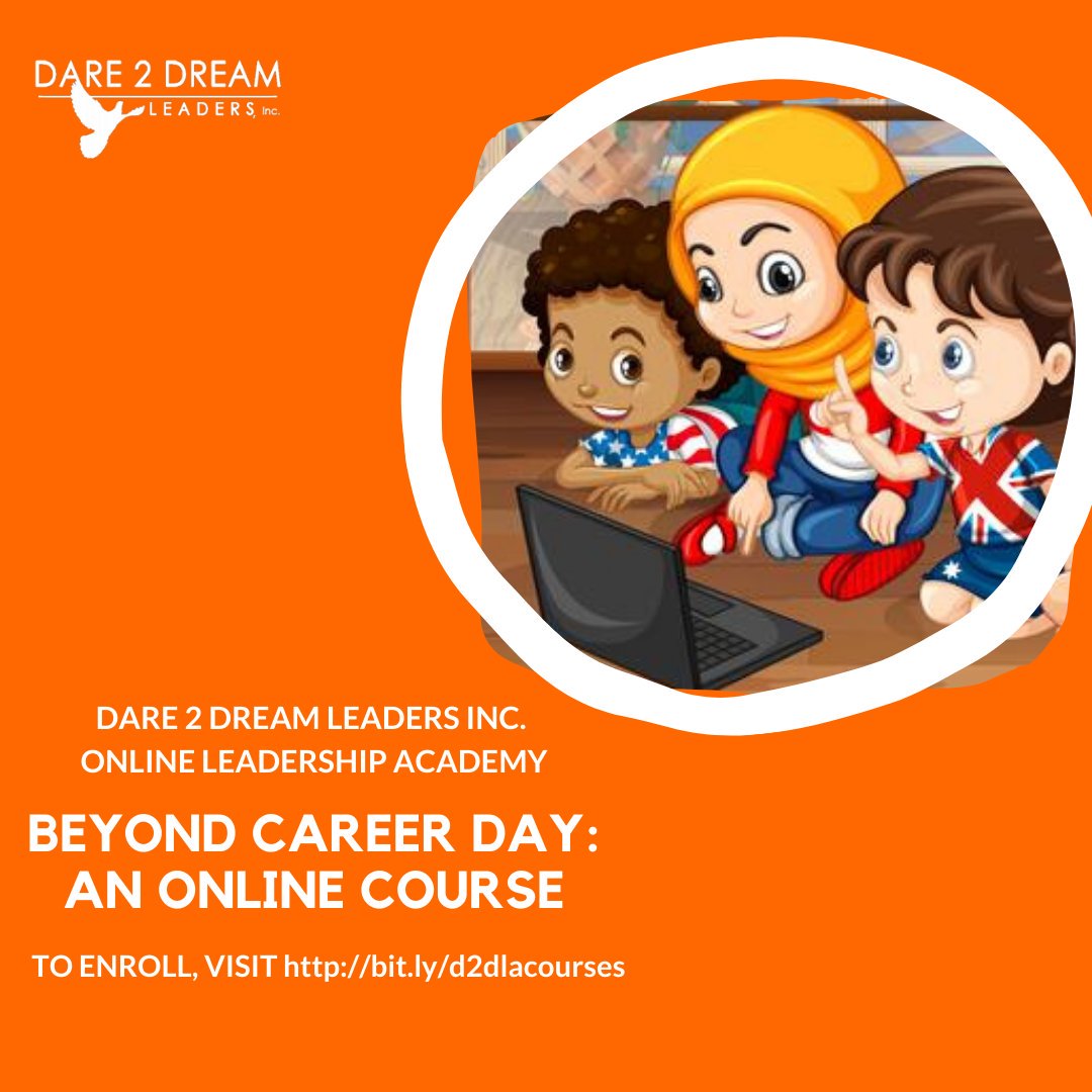 D2DL_INC's tweet photo. This November 2019, we present to you our Online #leadershipacademy , through our very first course, Beyond #careerday for #middleschool and #highschool aged #youth 

To enroll, visit: https://t.co/H4vo1Hr6h4

#entrepreneurship #financialliteracy #communityservice #d2dl https://t.co/DokU37gelK
