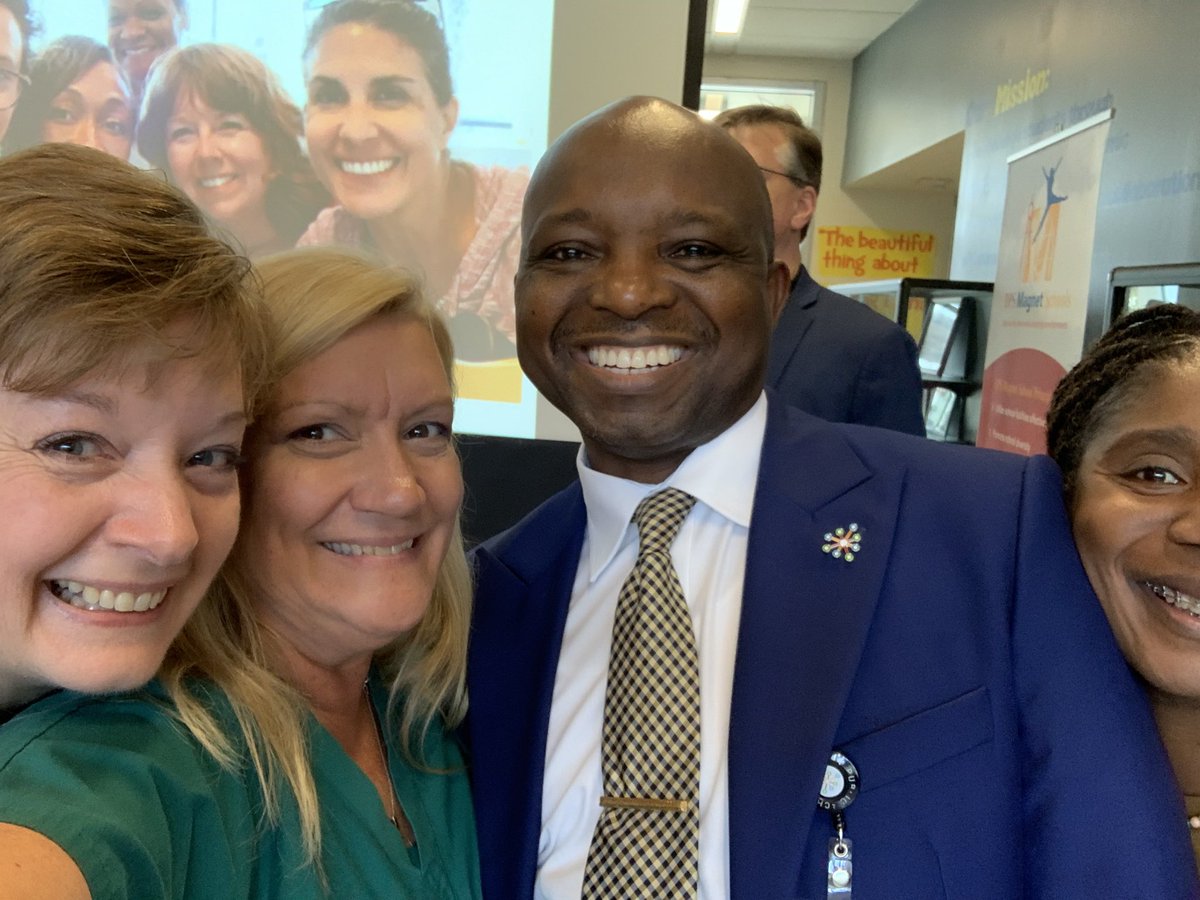 MLeedsRN's tweet photo. Enjoyed honoring @LJackieT today for her hard work and dedication to education with @DrDanDavis1960 @pmubenga @nakiahardy .... celebrities in our midst! https://t.co/xHQDmVsVHv