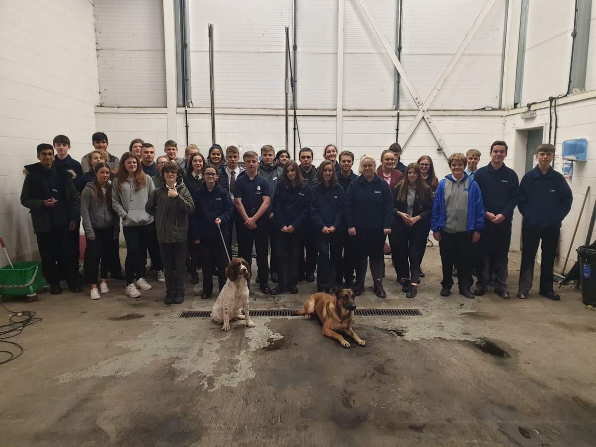 BuryCadets's tweet photo. A huge thanks to @GMPDogs for their visit! Cadets got an insight to the work of the Specialist Dog unit, Some of us even overcome our fear of dogs! #FacingFears #SendInTheDogs #Volunteering https://t.co/vyM4mlXXm8