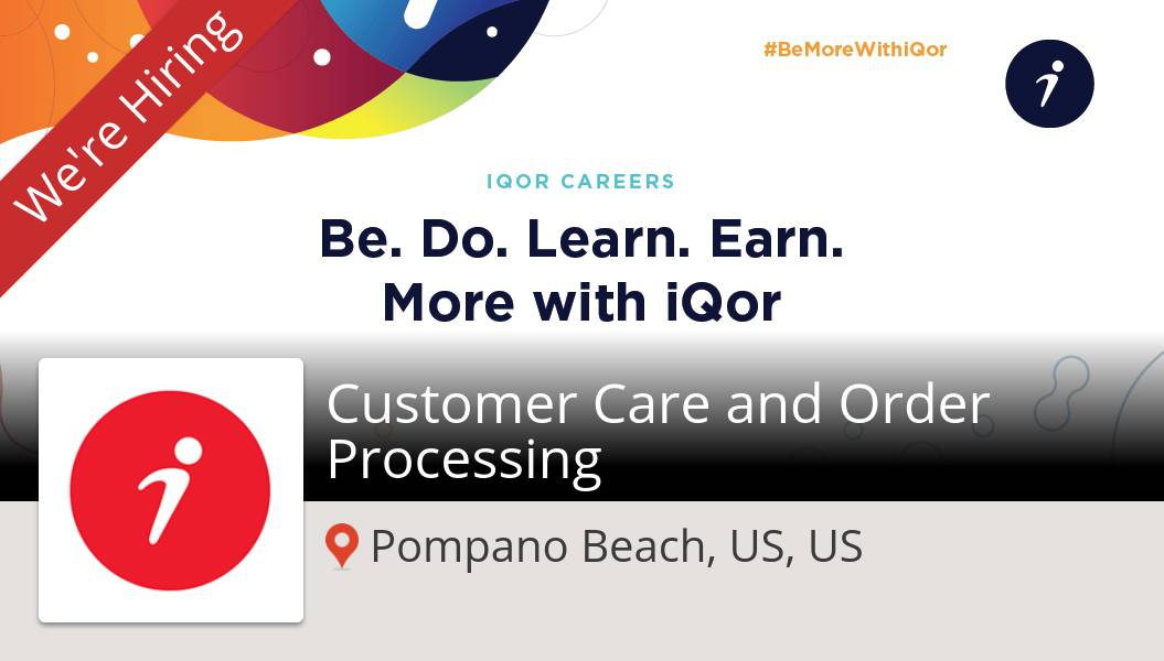 ReQruiter4u's tweet photo. Check out this #job: Customer Care and #Order #Processing at #IQOR in #PompanoBeach https://t.co/RMaLyKABhA https://t.co/GnfQs0vS1q