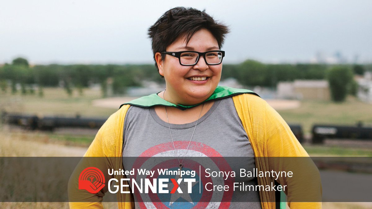 UnitedWayWpg's tweet photo. #GenNextSummit 7x7 Talks: @sonyaballantyne. "One person can make herself a hero and you can beat the world into the shape you need it to be." 🌲🌳🌲🌲 https://t.co/zqP1VwHyrk