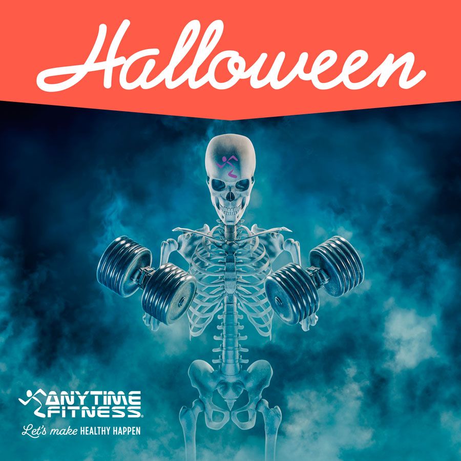 AnytimeFitEsp's tweet photo. ¡Llegó el día más terrorífico del año! ☠️ 🎃 🦇 🕸️ 🕷️ #AnytimeFitness #Halloween #NocheDeDifuntos #31Oct #Party #FelizJueves #gimnasio #gym #fitness #entrenamiento #training #personaltrainer #deporte #fit #lovegym #workout #Fit #LetsMakeHealthyHappen #FitnessAttitude https://t.co/VgqkmmMHex