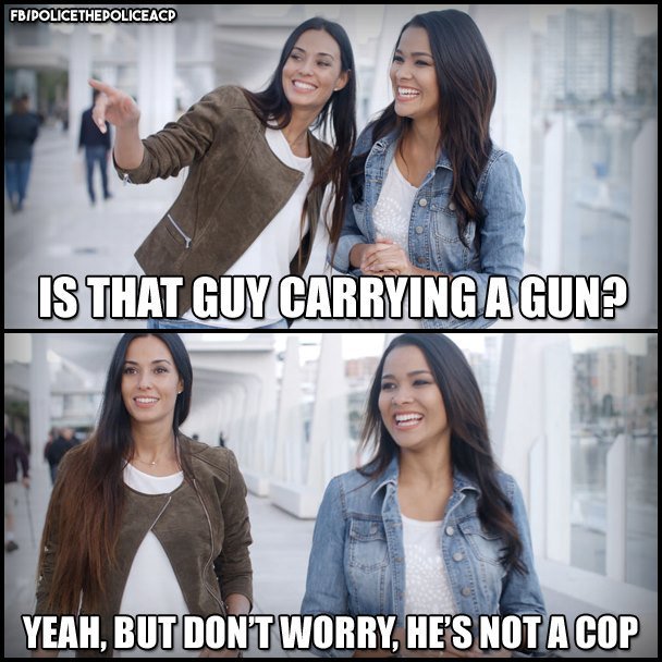 PoliceThePolic1's tweet photo. Okay.. phew, we are safe! 😂
#GunControl #CopControl https://t.co/SdoHsz0XSp