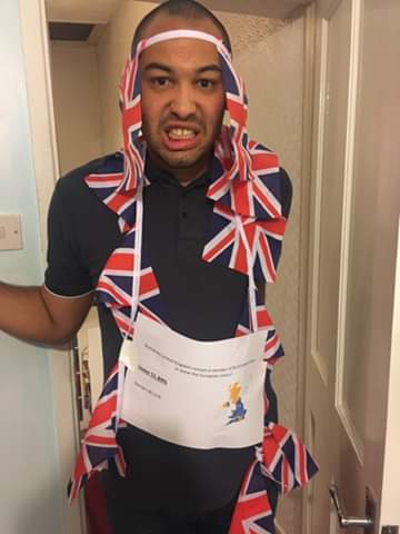 kwesiidun91's tweet image. My Halloween costume – 'The Ghost of Brexit Promises'! #UniqueOutfit #HappyHalloween