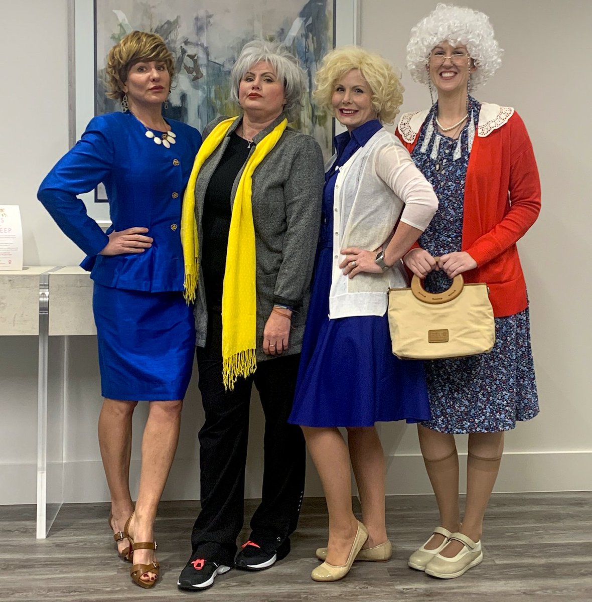 McGuinessDerm's tweet image. Come see the Golden Girls at our Plano Office today. Happy Halloween!
.
.
.
.
#nationalaestheticiansday #mcguinessdermatology #laseraesthetics #dermatology