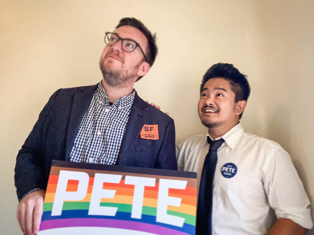 Leif_Estrada's tweet photo. Looking towards the White House! Halloween costumes - a change from the Harry Potter cosplays #BOOtigieg @PeteButtigieg @Chas10Buttigieg @PeteForAmerica @sf4pete #WintheEra @blockParty_85 https://t.co/1kHIL1tvS1