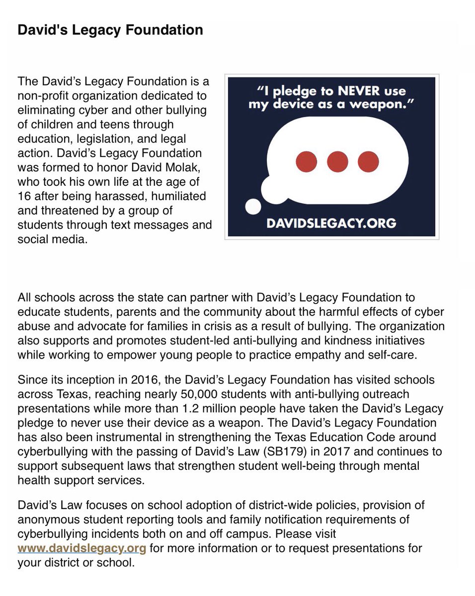 counselors_ahs's tweet photo. #davidslegacyfoundation https://t.co/IbW7gQh78e