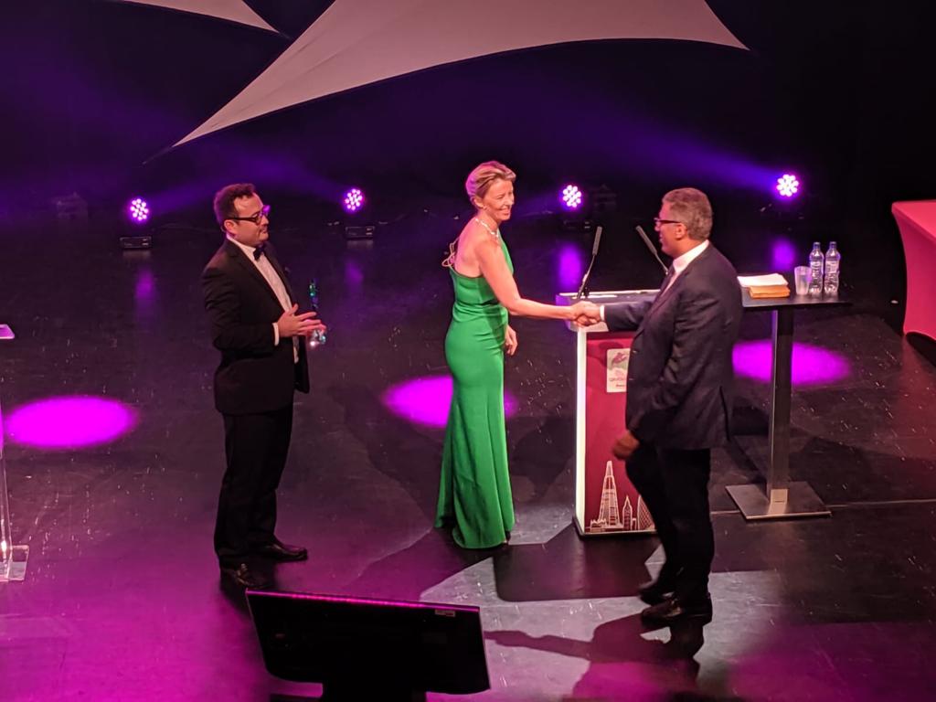 Last night we won 'Best African Wholesale Carrier' for the 8th year in a row alongside two other awards! 🎉🏆 Read more here bit.ly/336XKME