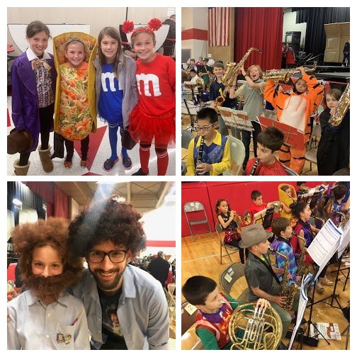 A few pictures from our Halloween Concert last night - a wonderful job for the first concert this year! So proud of these fine musicians. #kip109 #wal109 #dps109