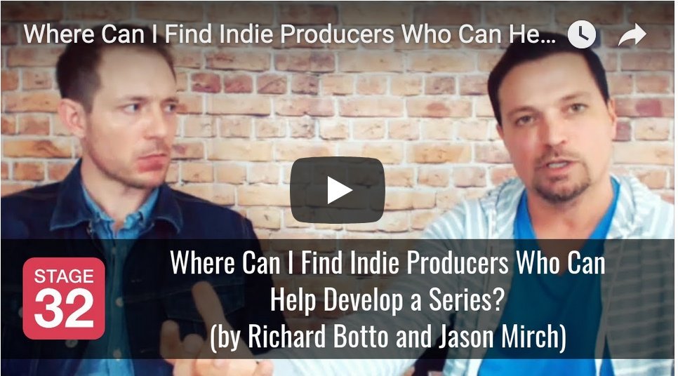 Stage32's tweet photo. Blog Update: Where Can I Find Indie Producers Who Can Help Develop a Series? (by Richard Botto & Jason Mirch) - https://t.co/530wleIj4k #indiefilm #indiefilmmaker #showrunner #seriesdevelopment #producer #indieproducer https://t.co/Gw2jTp7ckP