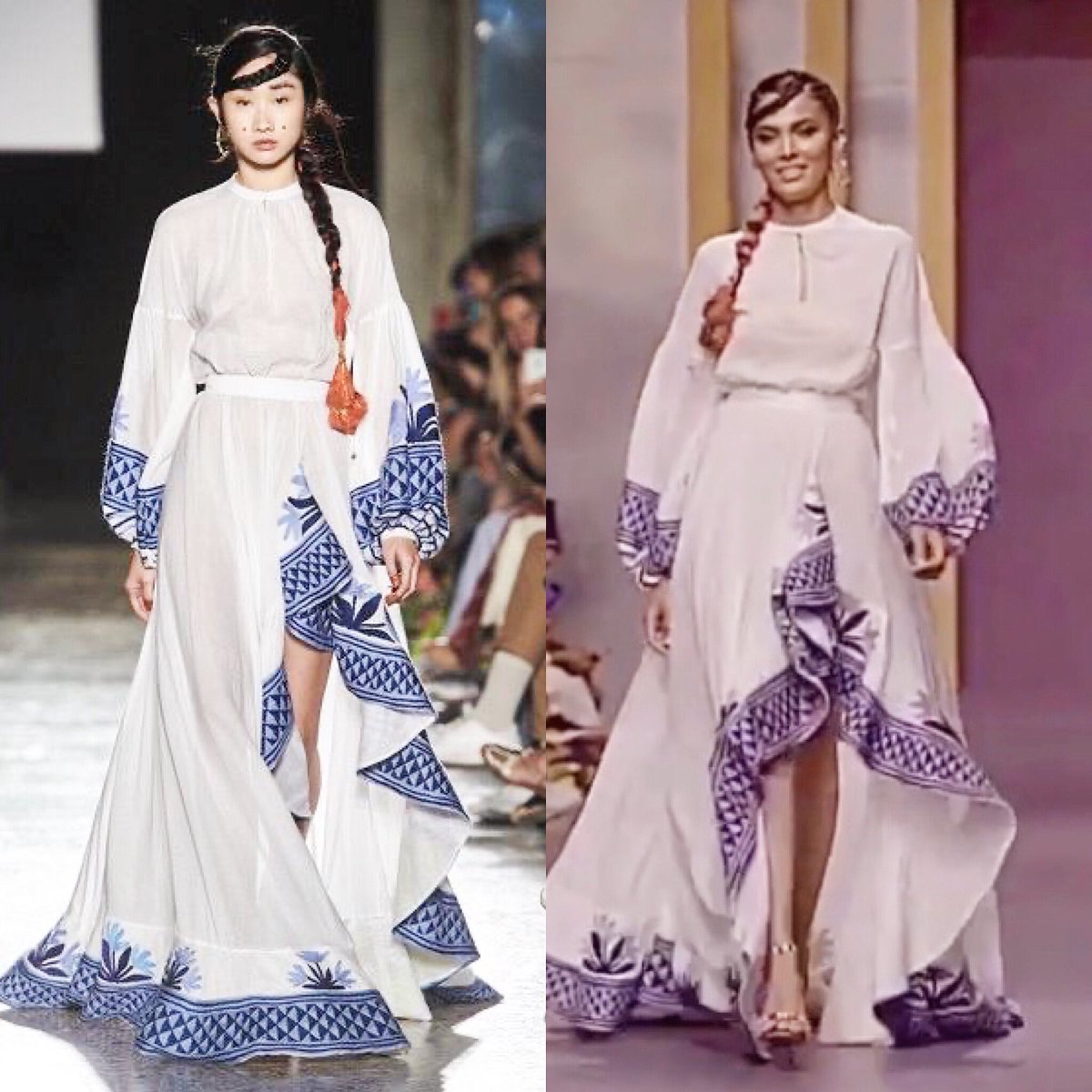 zahirrahimtoola's tweet photo. @stellajean_sj_ from opening in Milan to closing in Karachi, from MFW to FPW @mushkkaleem is the 🌟 of the shows #mfw2019 #fpwf19 Mushk’s picture @dragonflypakistan @razak_dawood @ansukhera @pontecorvoste @Emergingpk https://t.co/ev9d5VC9rE