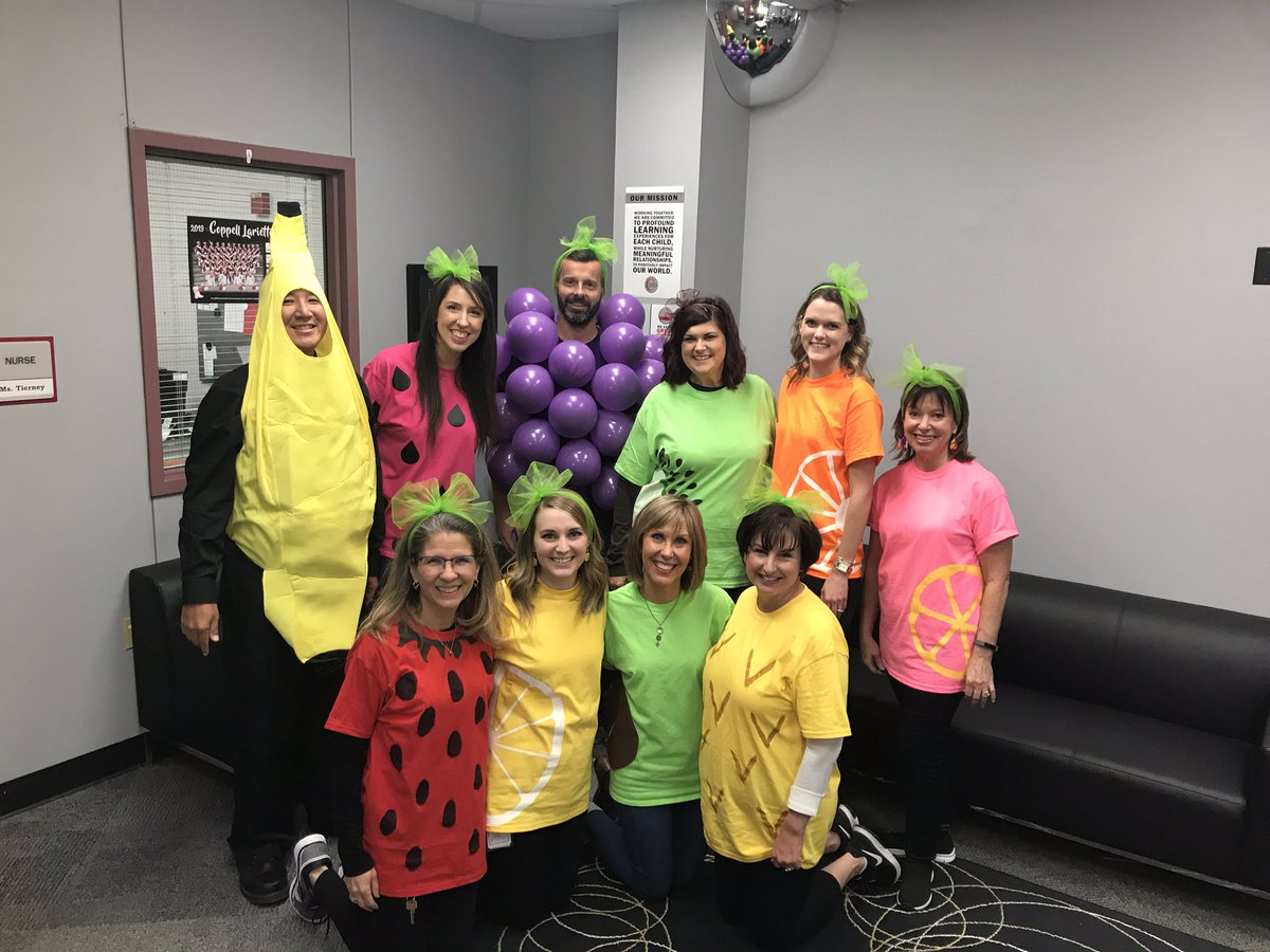 #CISDcoverstory #villagenorth  Happy Halloween from the fruit bunch at North.