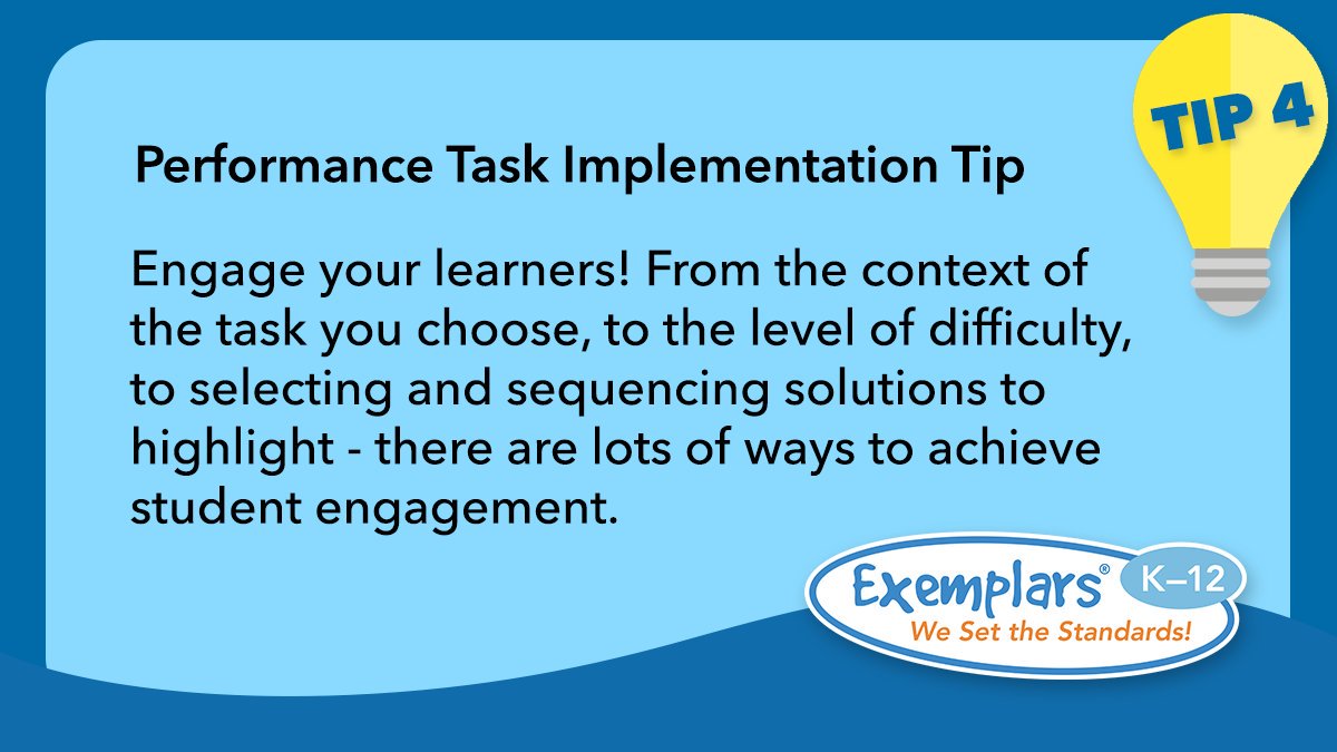 ExemplarsK12's tweet image. Looking to implement #problemsolving #performancetasks? We&apos;ve got some helpful tips for you! #ITeachMath