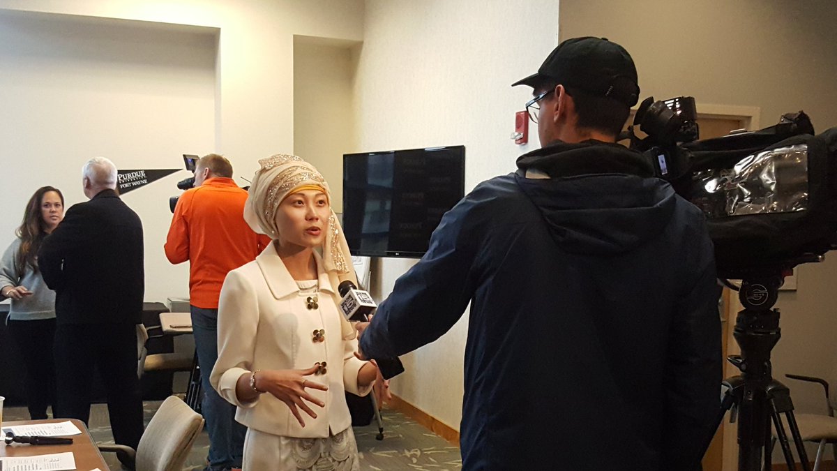 PurdueFWNews's tweet image. Happening now: IYIL press conference. Starting at 12:45 p.m., join us in Walb Union's International Ballroom for opening remarks.
#InternationalLanguages
#IYIL2019Perspectives