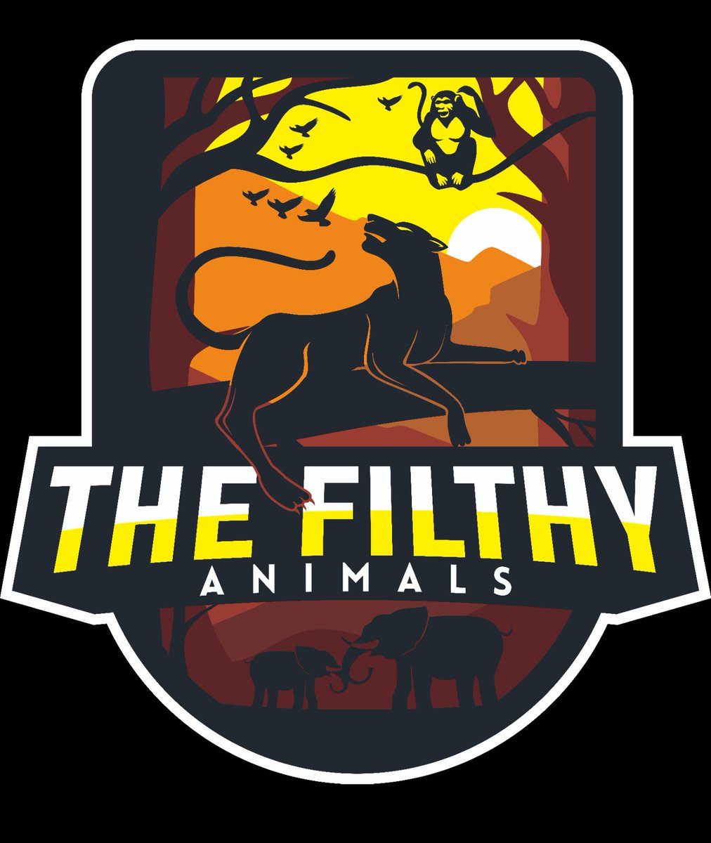 KingFilthy219's tweet photo. Animals! Your new logos have officially arrived! Thanks for all your support and dedication to "The Filthy Animals"! Happy Halloween yo! 🎮🎃🐵 #Game #Twitch #Xbox #Stream #Live #VideoGames #TheFilthyAnimals #Logo #New #NewLook #NewLogo #LogoReveal #ZooHype #Brand #BrandYourself https://t.co/5vw7nPEVn7