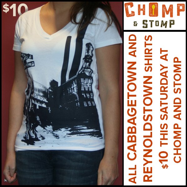 repyourhoodATL's tweet photo. @chompnstomp this saturday.  ALL C-TOWN AND REYNOLDS shirts $10 on day only.  come by the booth and get some. https://t.co/I2kKLCbqgq