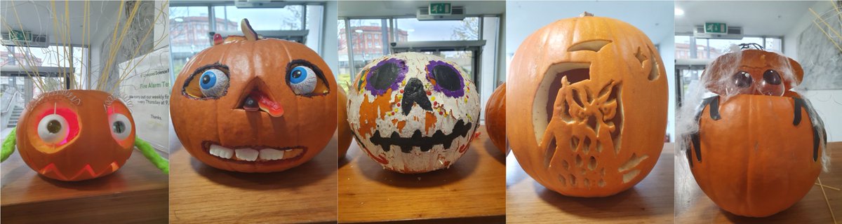 LSPsocials's tweet photo. Here are some of our other entries from this years pumpkin carving competition. Well done to everyone who submitted an entry! https://t.co/zNnoX3YKyn