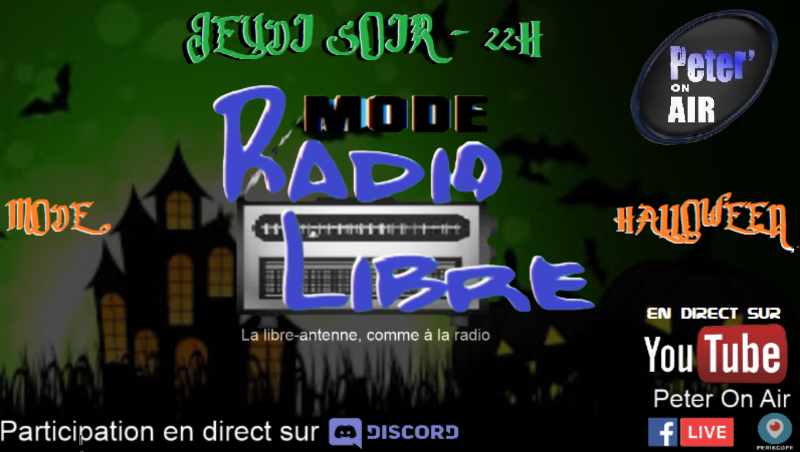 C'est ce soir. Mode #Radio #Libre <a href="/YouTube/">YouTube</a>  @PeriscopeTv
#TalkRadio 

N'oubliez pas de rejoindre le serveur #Discord pour intervenir en #direct #live , cliquez sur ce lien discord.gg/xCuFyvE