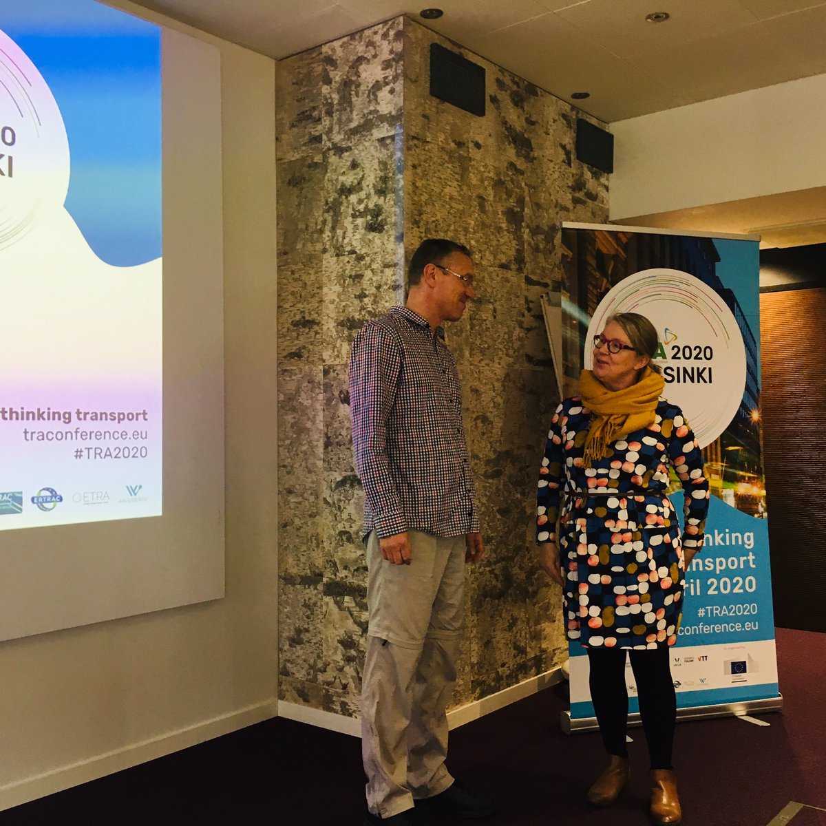 OutiMyllymaa's tweet photo. #TRA2020 #Finnish way of Rethinking Transport, changes at #systemlevel. Thnx a lot this interesting event & speeches! @lvmfi @TraficomFinland @vaylafi @HSL_HRT @VTTFinland @FinnlinesFI @FIkasvukaytava https://t.co/5SzIPW6u6L