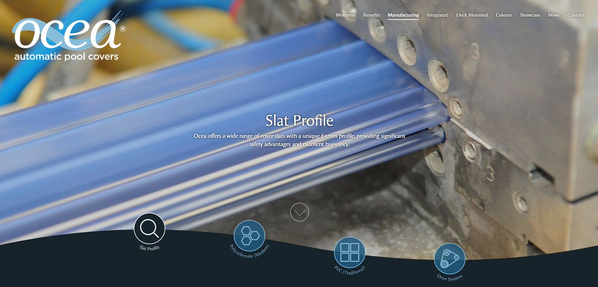 OceaUK's tweet image. **Slat Profile**
We offer a wide range of cover slats with unique 65mm profile, providing significant safety advantages and excellent buoyancy.

oceacovers.co.uk 

#SwimmingPoolCover #OceaPoolCover  #PoolBuilder #PoolCover