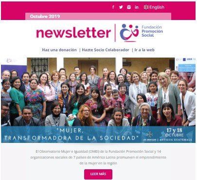 Publicamos la #newsletter de #octubre de <a href="/PromSocial_ongd/">Promoción Social ONG</a> ¡Infórmate de las novedades en este mes! #OMEI_Guatemala @eu_near #MADAD #Líbano <a href="/FundacionMainel/">Fundación Mainel</a> #JusticiaClimática #IIICongresoDDHH #Etiopía y mucho más en bit.ly/2C0ZRG4