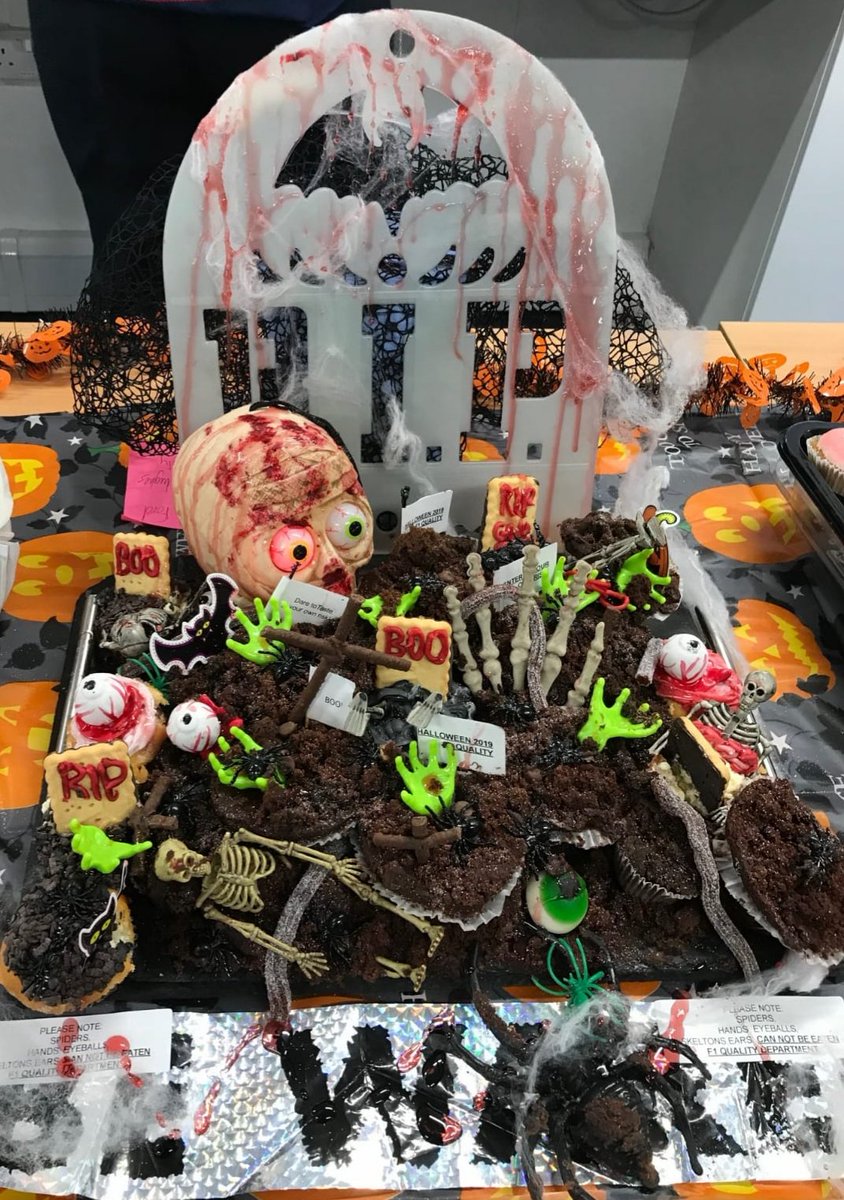 Thompson_Aero's tweet photo. #TeamTAS has been hard at work creating some truly 'fang-tastic' cupcakes for our #HalloweenBakeOff!

Well done to all who took part and a special thanks to everyone who made a donation in aid of @SimonCommNI  

Happy Halloween!

#terrifyinglytasty #weworkwelltogether https://t.co/xDi4D2d4wm
