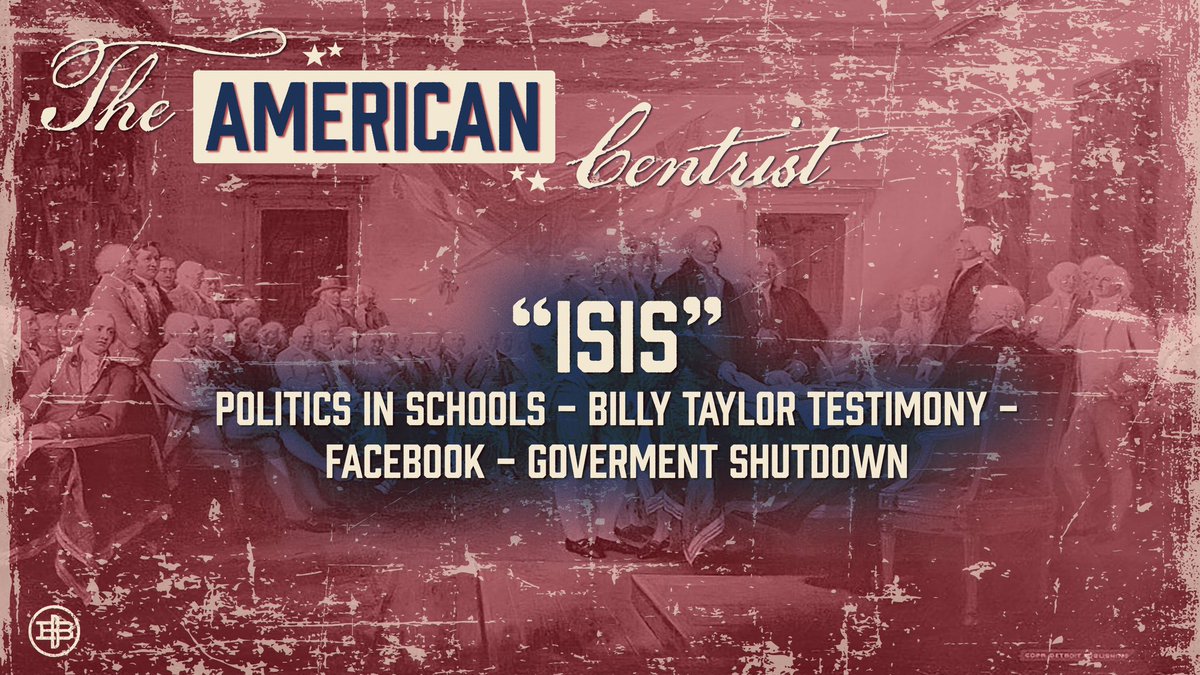 centristpod's tweet photo. A feared terrorist leader dead, key testimony in the impeachment proceedings, Facebook under scrutiny for allowing false ads, teachers grappling with how to teach neutral politics in schools, an impending Government shutdown. We cover it all, from both sides. On @ApplePodcasts https://t.co/QuRPUgZYoe