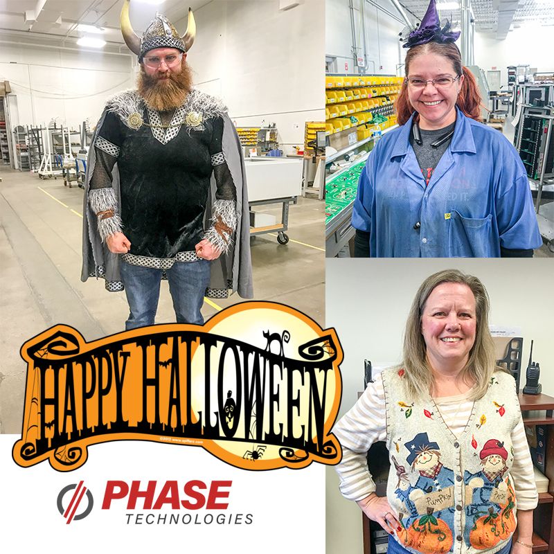 Happy Halloween from Phase Technologies!

#halloween #halloweenatwork #costumes