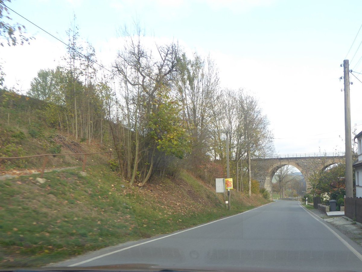 Bahnstrecke #Sonneberg–#Probstzella, das #Viadukt in #Lippelsdorf-#Gräfenthal im Landkreis #SaalfeldRudolstadt in #Thüringen... #DieBahn #Porzellanstraße
